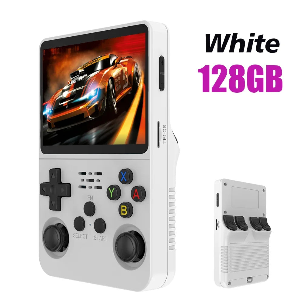 R36 Retro Handheld Video Game Console Linux System 3.5 Inch IPS Screen Portable Pocket Video Player 64G 128GB Games Boy Gift