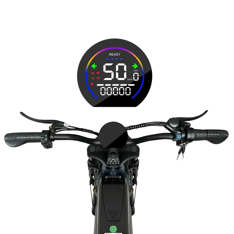 DEEPOWER QS7pro off-road electric bicycle 1500W48V60Ah all-terrain motorcycle parameters suitable for urban mountain riding