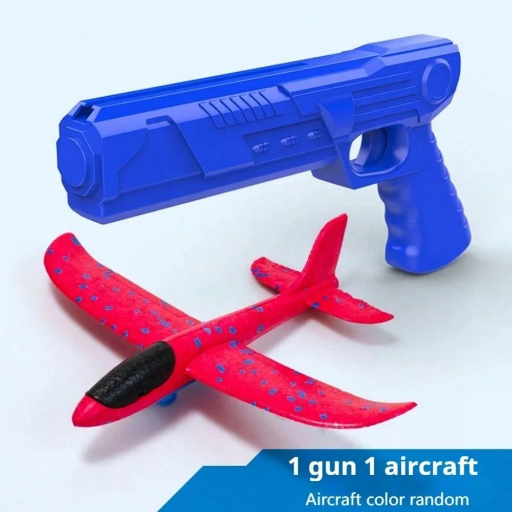 Kids' Catapult Planes, Foam Planes, Gliders, Parent-Child Outdoor Shooting Flying Toys (Separate Accessory Packs for Purchase)