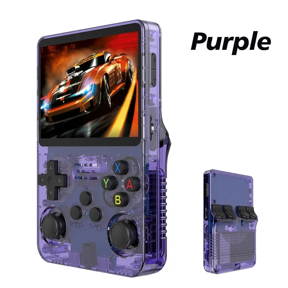R36 Retro Handheld Video Game Console Linux System 3.5 Inch IPS Screen Portable Pocket Video Player 64G 128GB Games Boy Gift