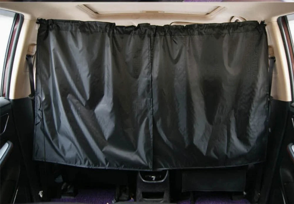 2pcs/set Sun Shade Privacy Curtain Taxi Car Isolation Curtain Partition Protection Curtain Commercial Vehicle car accessories