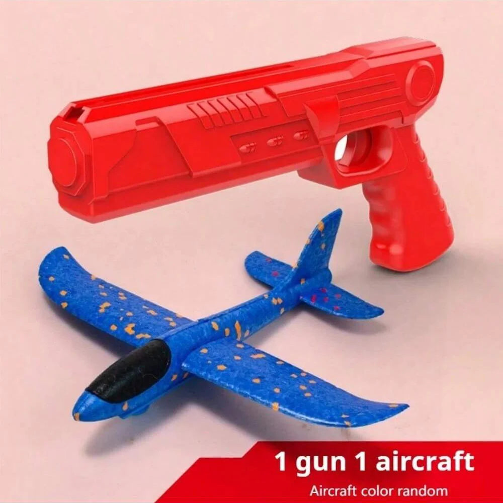 Kids' Catapult Planes, Foam Planes, Gliders, Parent-Child Outdoor Shooting Flying Toys (Separate Accessory Packs for Purchase)