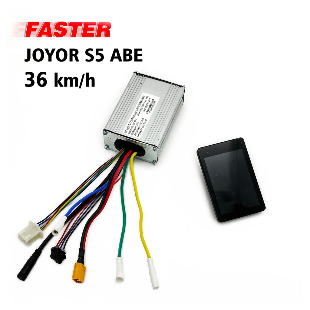 JOYOR S5 ABE Speed Unlock Kit for Increasing Electric Scooter Speed (Includes Controller & Display)